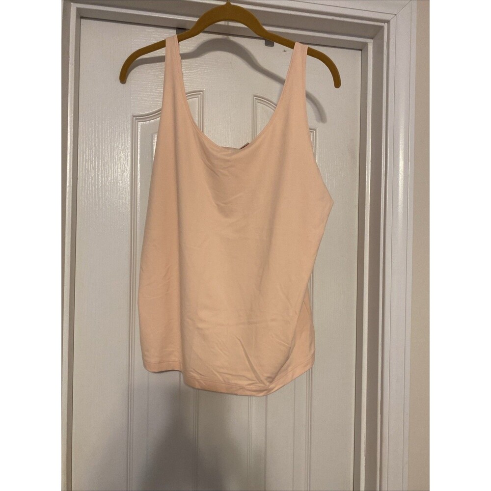 Women Chico Size 3 Spaghetti Strap Camisole Salmon Color